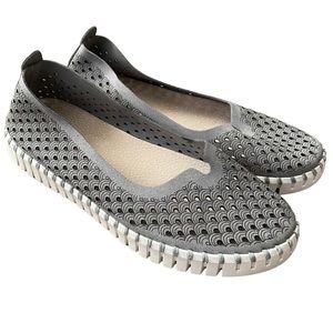 Ilse Jacobsen Grey Tulip 139 Slip On Shoes 38